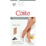 Гольфы женские CONTE Tension Soft 40 den, nero, Арт. 14С-57СП Гольфы женские CONTE Tension Soft 40 den, nero, Арт. 14С-57СП