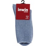 Носки женские INWIN цвет синий меланж, Арт. EHW17002
