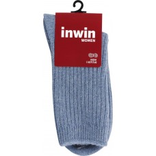 Носки женские INWIN цвет синий меланж, Арт. EHW17002 в магазинах Лента