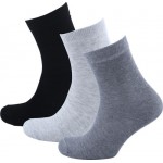 Носки женские INWIN р. 38–40, цвет светло-серый меланж, серый меланж, темно-серый меланж, Арт. BWS04, 3пары