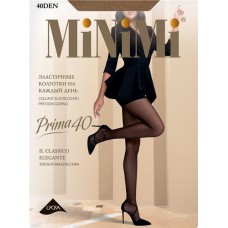 Колготки женские MINIMI Prima 40 с шортиками, 40 den caramello 2 в магазинах Лента