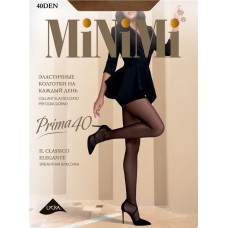 Колготки женские MINIMI Prima 40 с шортиками, 40 den caramello 4 в магазинах Лента