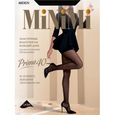 Колготки женские MINIMI Prima 40 с шортиками, 40 den nero 2 в магазинах Лента