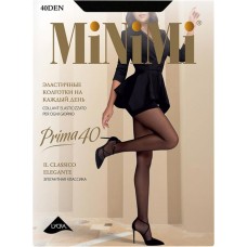 Колготки женские MINIMI Prima 40 с шортиками, 40 den nero 3 в магазинах Лента