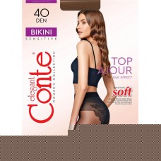 Колготки женские CONTE Elegant bikini, 40 den bronz 4, Арт. 8С-47 СП в магазинах Лента