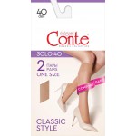 Гольфы женские CONTE Elegant solo, 40 den nero, Арт. 20С-198СП, 2пары