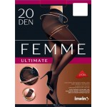 Колготки женские INWIN Femme Ultimate 20 den nero 2, Арт. 2 021 PLT
