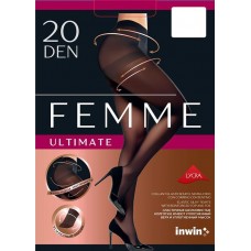 Колготки женские INWIN Femme Ultimate 20 den nero 4, Арт. 2 021 PLT в магазинах Лента