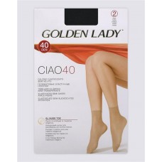 Носки женские GOLDEN LADY Ciao 40 den nero 0, 2пары в магазинах Лента