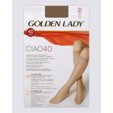 Гольфы женские GOLDEN LADY Ciao 40 den melon 0, 2пары в магазинах Лента