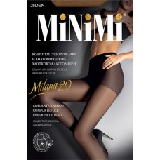 Колготки женские MINIMI Milana 20 den daino 5, с шортиками в магазинах Лента
