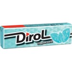 Жевательная резинка DIROL Fresh Сладкая мята со вкусом перечной мяты, без сахара, 13,6г