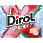 Жевательная резинка DIROL X-fresh Арбузный лед, 16г