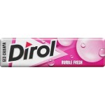 Жевательная резинка DIROL Bubble Fresh Мята и фрукты, 13,6г