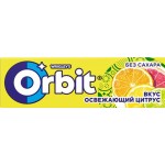 Жевательная резинка ORBIT Освежающий цитрус, 13,6г