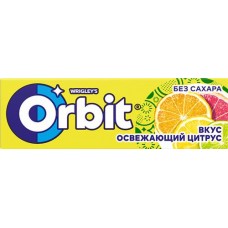Жевательная резинка ORBIT Освежающий цитрус, 13,6г в магазинах Лента