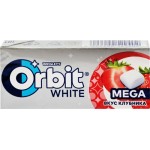 Жевательная резинка ORBIT Мега Белоснежный Клубника, 16,4г