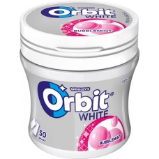 Жевательная резинка ORBIT Белоснежный, банка, 68г в магазинах Лента