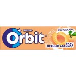 Жевательная резинка ORBIT Абрикос, 13,6г