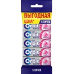 Жевательная резинка ORBIT Bubblemint, 13,6г
