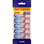 Жевательная резинка ORBIT Классический, 13,6г
