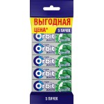Жевательная резинка ORBIT Нежная мята, 13,6г