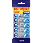 Жевательная резинка ORBIT Освежающая мята, 13,6г