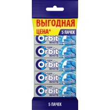 Жевательная резинка ORBIT Освежающая мята, 13,6г в магазинах Лента