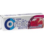 Жевательная резинка ORBIT со вкусом граната и малины, без сахара, 13,6г