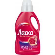 Гель для стирки цветных вещей ЛАСКА Эффект восстановления Сияние цвета, 1л в магазинах Лента