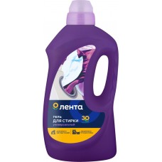 Гель для стирки ЛЕНТА Universal, 1.5л в магазинах Лента Гель для стирки ЛЕНТА Universal, 1.5л в магазинах Лента