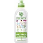 Гель для стирки SYNERGETIC 2в1 концентрированный универсальный биоразлагаемый, 0,75л Гель для стирки SYNERGETIC 2в1 концентрированный универсальный биоразлагаемый, 0,75л