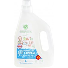 Гель для стирки SYNERGETIC Pure биоразлагаемый концентрированный, 1.5л в магазинах Лента