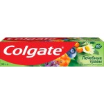 Зубная паста COLGATE Лечебные травы с натуральными ингредиентами для здоровья зубов и десен, 100мл