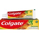 Зубная паста COLGATE Прополис отбеливающая с натуральными ингредиентами для бережного отбеливания зубов и сохранения здоровья десен, 100мл