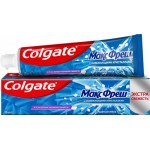 Зубная паста COLGATE Макс Фреш Взрывная мята с освежающими кристаллами для свежего дыхания и защиты от кариеса, 100мл