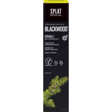 Зубная паста SPLAT Blackwood отбеливающая, 75мл в магазинах Лента