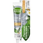 Зубная паста ЛЕСНОЙ БАЛЬЗАМ на отваре трав с экстрактом ромашки и маслом облепихи профилактическая, 75мл