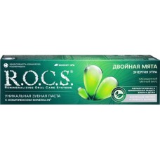 Зубная паста R.O.C.S. Двойная мята, 74г в магазинах Лента