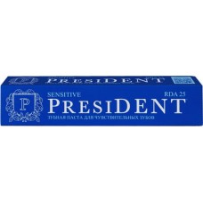 Зубная паста PRESIDENT Sensitive, 75г в магазинах Лента