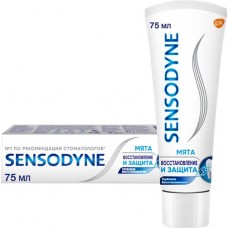 Зубная паста SENSODYNE Восстановление и защита, для чувствительных зубов, 75мл в магазинах Лента
