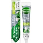 Зубная паста ЛЕСНОЙ БАЛЬЗАМ на отваре трав с экстрактом алоэ вера и белого чая профилактическая, 75мл