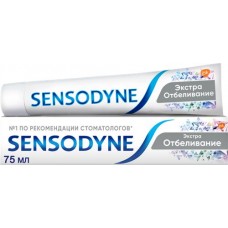 Зубная паста SENSODYNE Экстра Отбеливание, 75мл в магазинах Лента