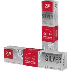Зубная паста SPLAT Special Silver для защиты от бактерий освежающая, 75мл в магазинах Лента