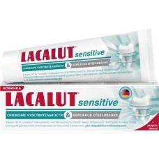 Зубная паста LACALUT Sensitive снижение чувствительности и бережное отбеливание, 75мл в магазинах Лента