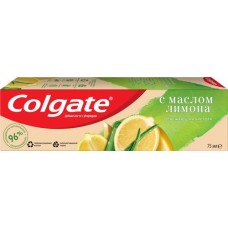 Зубная паста COLGATE Naturals Освежающая чистота с маслом лимона, с фторидом, 75мл в магазинах Лента