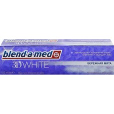 Зубная паста BLEND-A-MED 3D White Бережная мята, 100мл в магазинах Лента