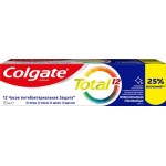 Зубная паста COLGATE Total 12 Профессиональная отбеливающая с цинком и аргинином для борьбы с потемнениями эмали и с антибактериальной защиты, 125мл