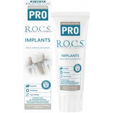 Зубная паста R.O.C.S. Pro implants, 74г в магазинах Лента