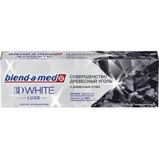 Зубная паста BLEND-A-MED 3D White Luxe Древесный уголь, 107г в магазинах Лента